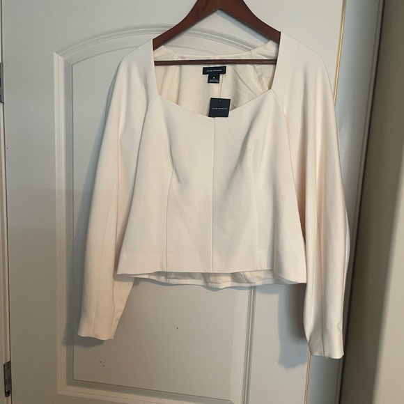 Club Monaco Scuptural Sleeve Top - Picture 6 of 10